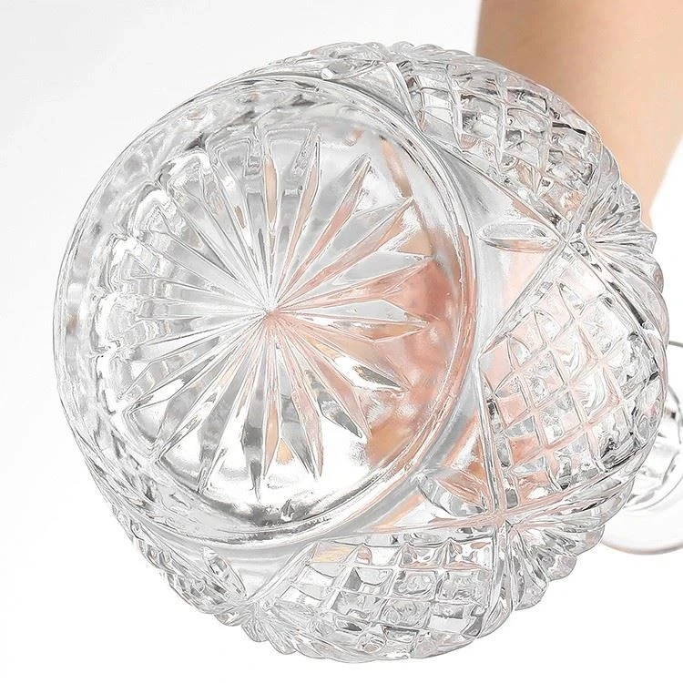 Complex Pattern Glass Bottle high quality